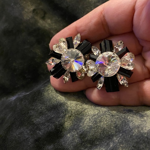 Vintage Michele Sugar clip on earrings - Picture 2 of 10